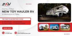 Find Your Perfect New Toy Hauler RV at Mid America RV Today